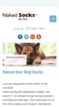 Mobile Screenshot of dogsocks.us